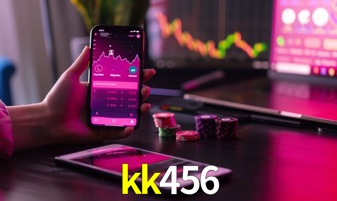 Recursos Exclusivos do App kk456 BET - Modo Offline, Login Biométrico